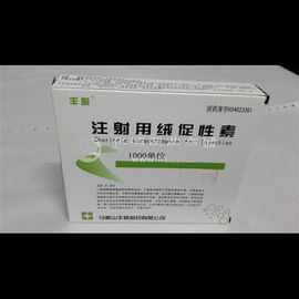 Phiolen, die Einspritzungs-humanes Choriongonadotropin HCG für Samt Gonadotropin verpacken